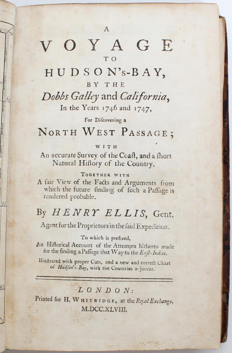 Henry Ellis, A Voyage to Hudson's Bay 1746 & 1747 - Image 7 of 7