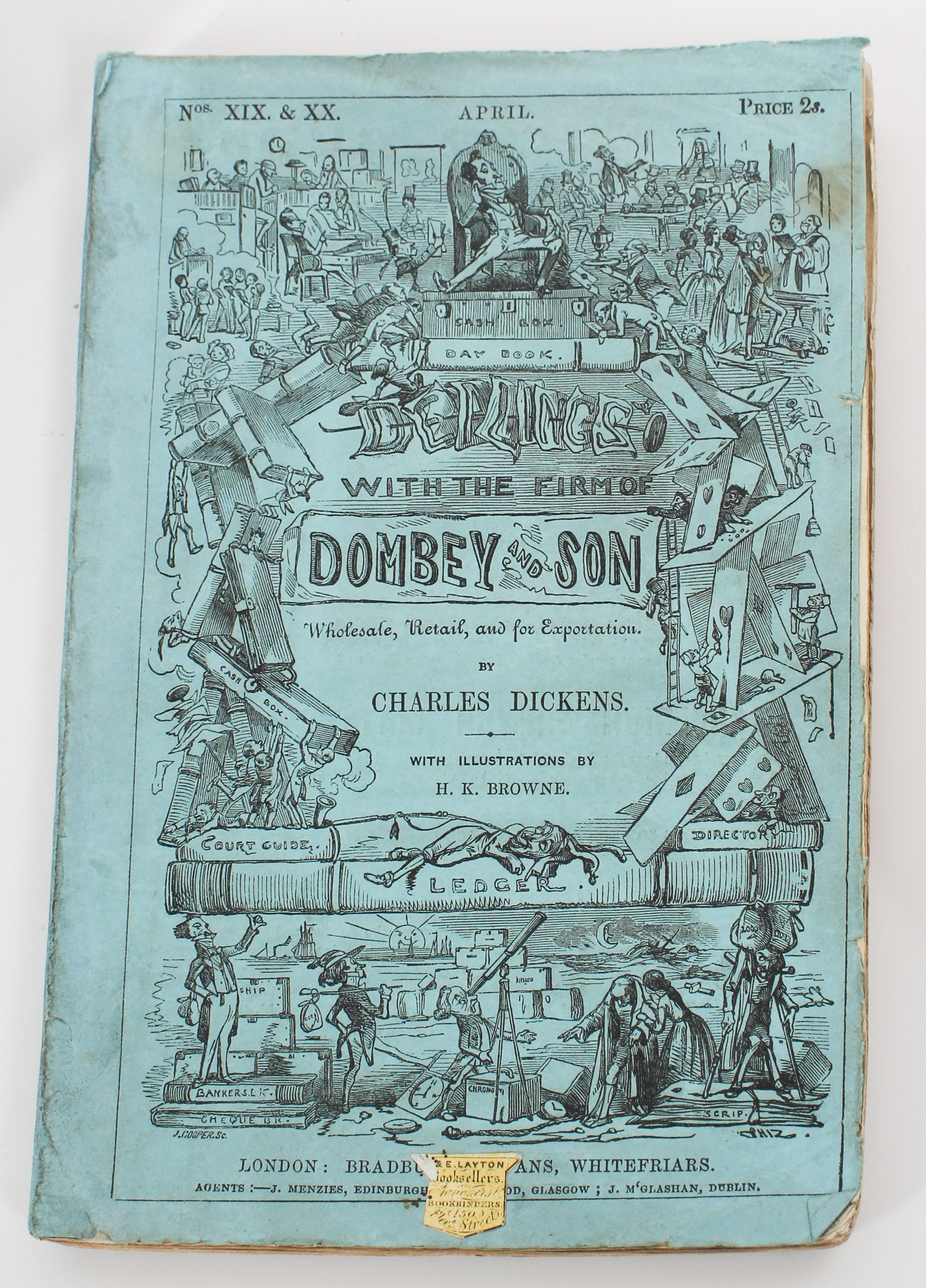 Dickens, Dombey & Son, Original Parts 1846-48 - Image 5 of 5