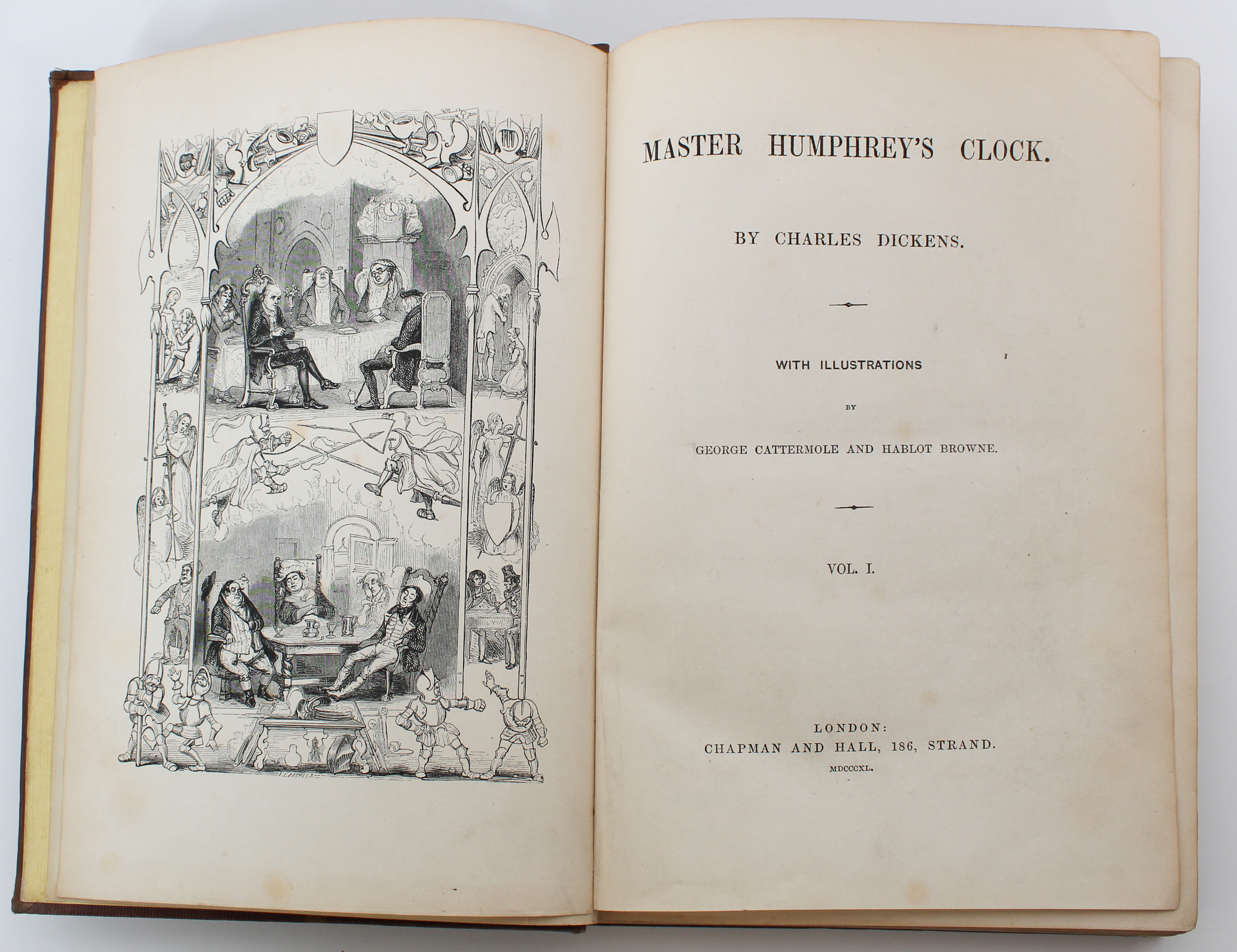 Dickens, Master Humphrey's Clock, 1st Ed 1840-41 - Image 5 of 6