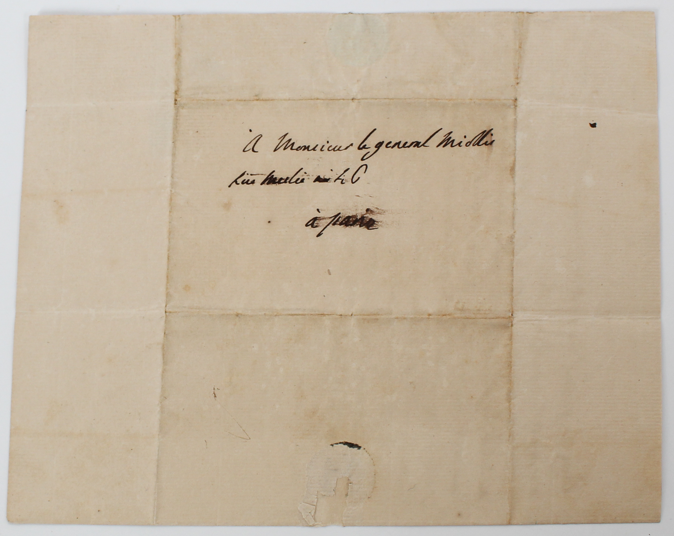 Letter Written and Signed by Lafayette 1826