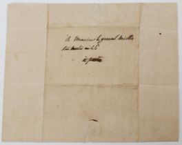 Letter Written and Signed by Lafayette 1826