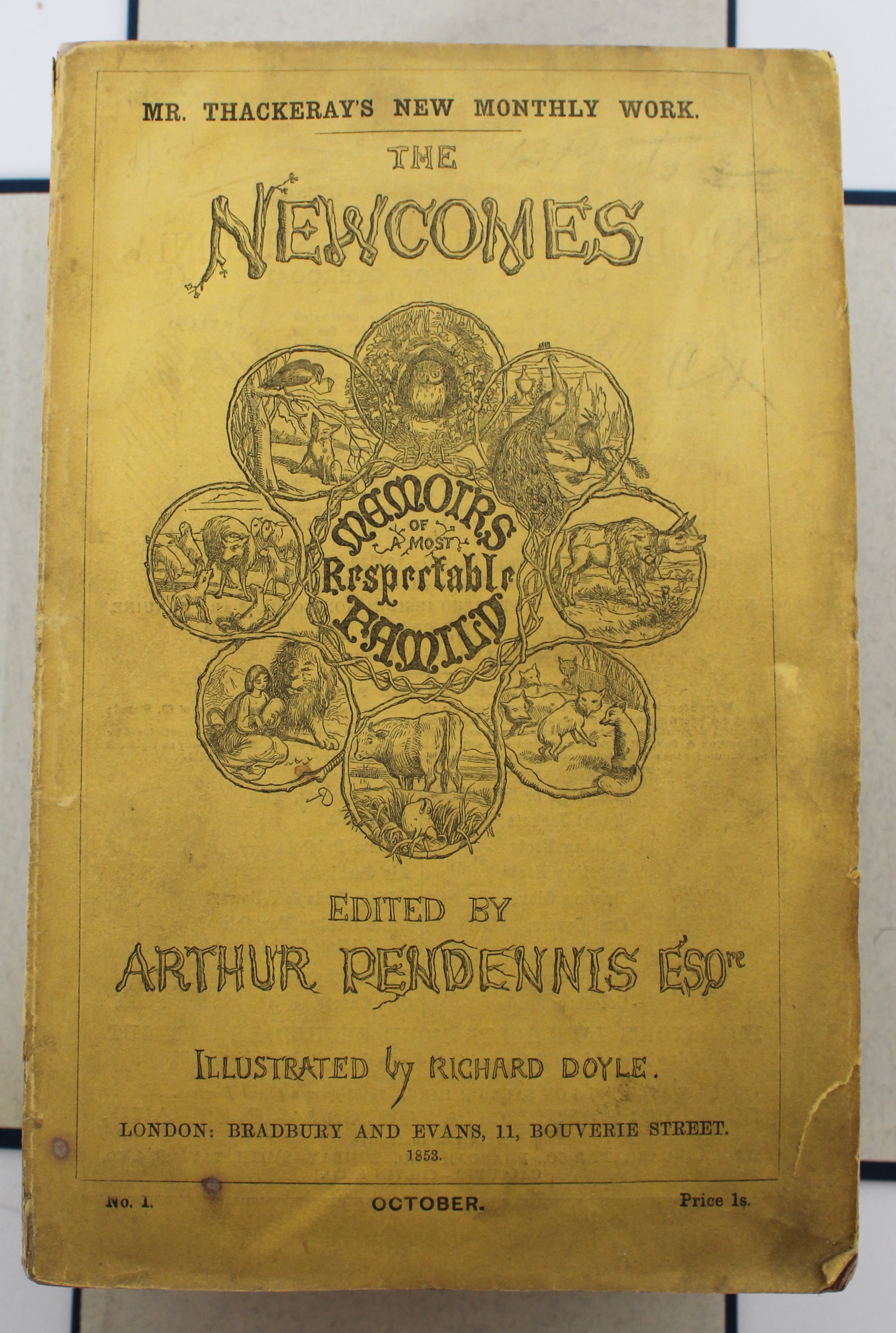 Thackeray, The Newcomes, Original Parts 1853-1855 - Image 2 of 5