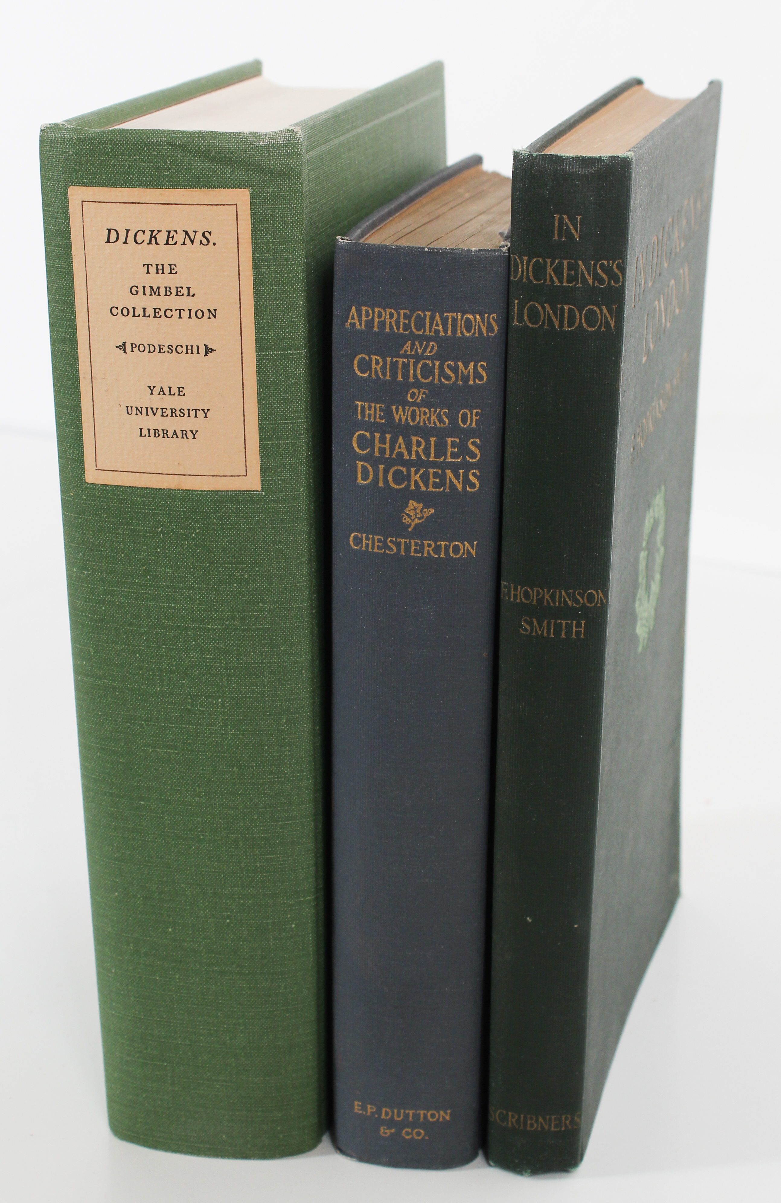 Three Books about Dickens, 1911, 1916, 1980