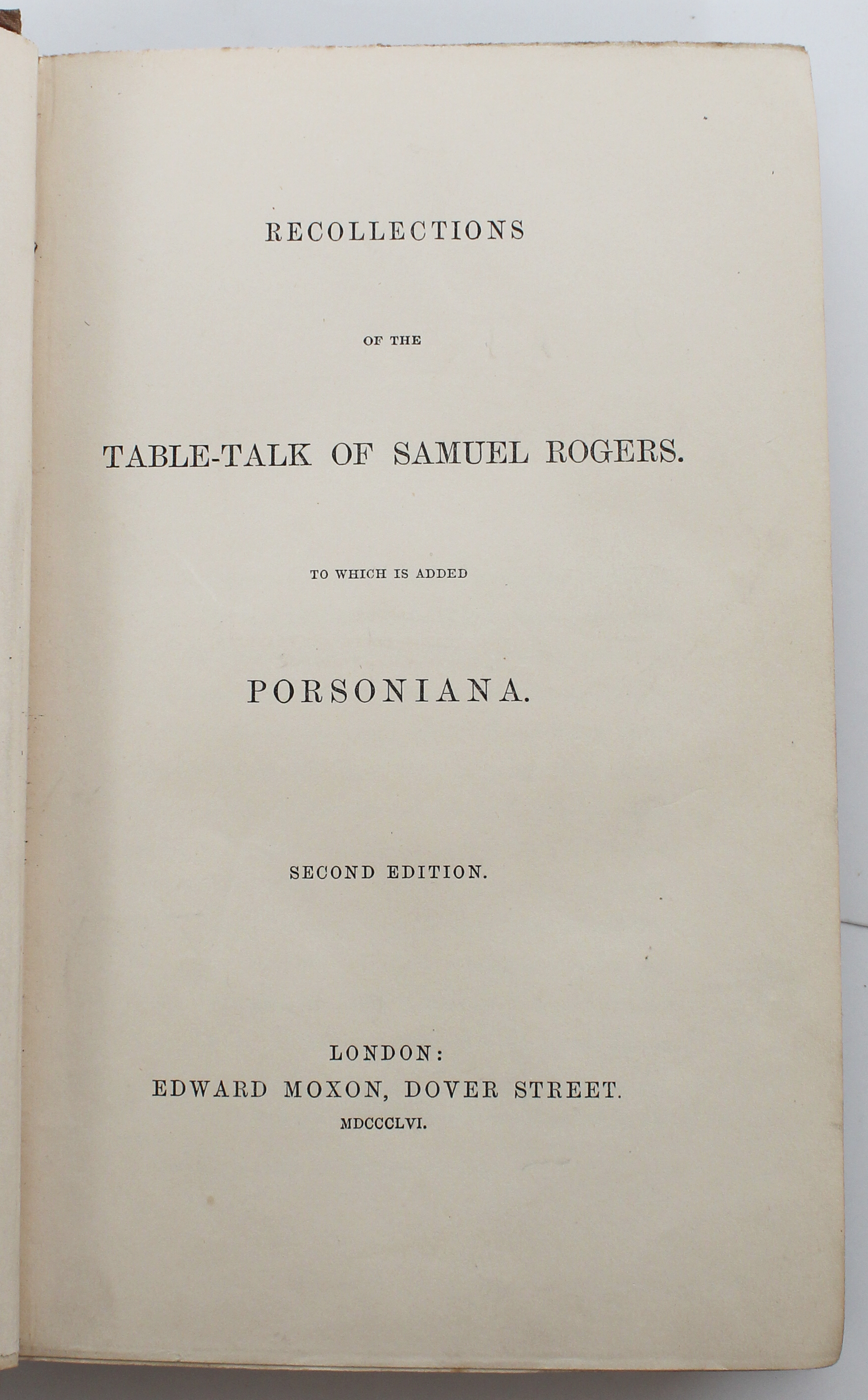 Book from Dickens' Own Library w His Own Bookplate - Image 6 of 6