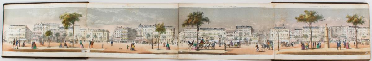 French Hand-Colored Views Of Paris ca 1855 - Image 4 of 7