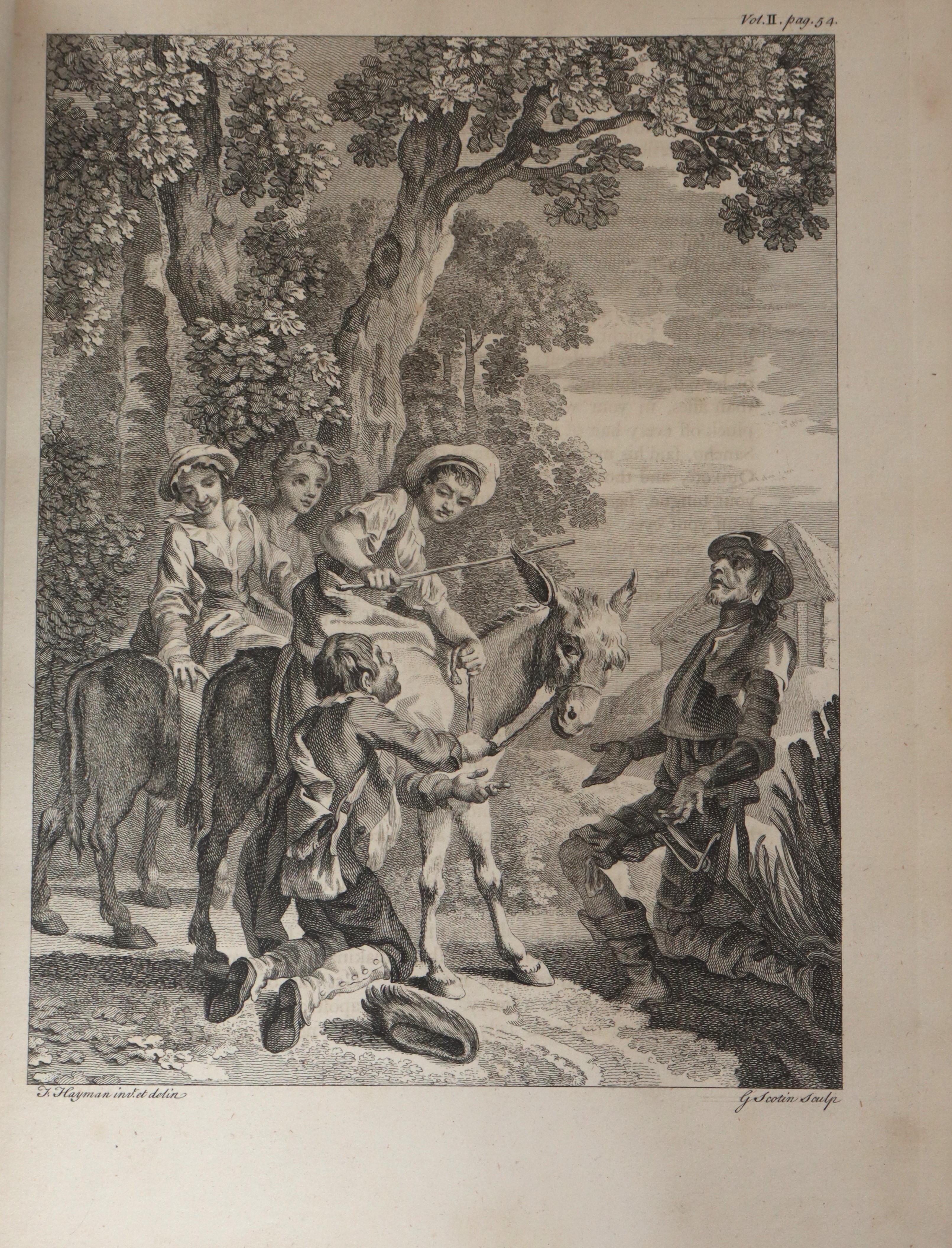 History And Adventures of Don Quixote, Smollett Edition 1755 - Image 10 of 11