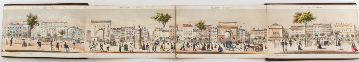 French Hand-Colored Views Of Paris ca 1855 - Image 6 of 7