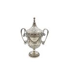 Classical English Sterling Covered Chalice 13 ozt
