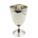 English Sterling Silver Chalice 11 ozt