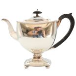 Early Coin Silver Teapot 34.4 ozt