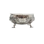 Early 19th C English Repousse Bowl 8 ozt