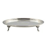 Kirk & Son Sterling Silver Oval Salver 8.6 ozt