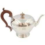 19c English Sterling Silver Teapot 25ozt