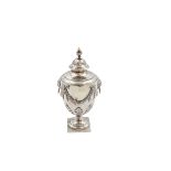 English Geo III Sterling Covered Urn 10.8 ozt