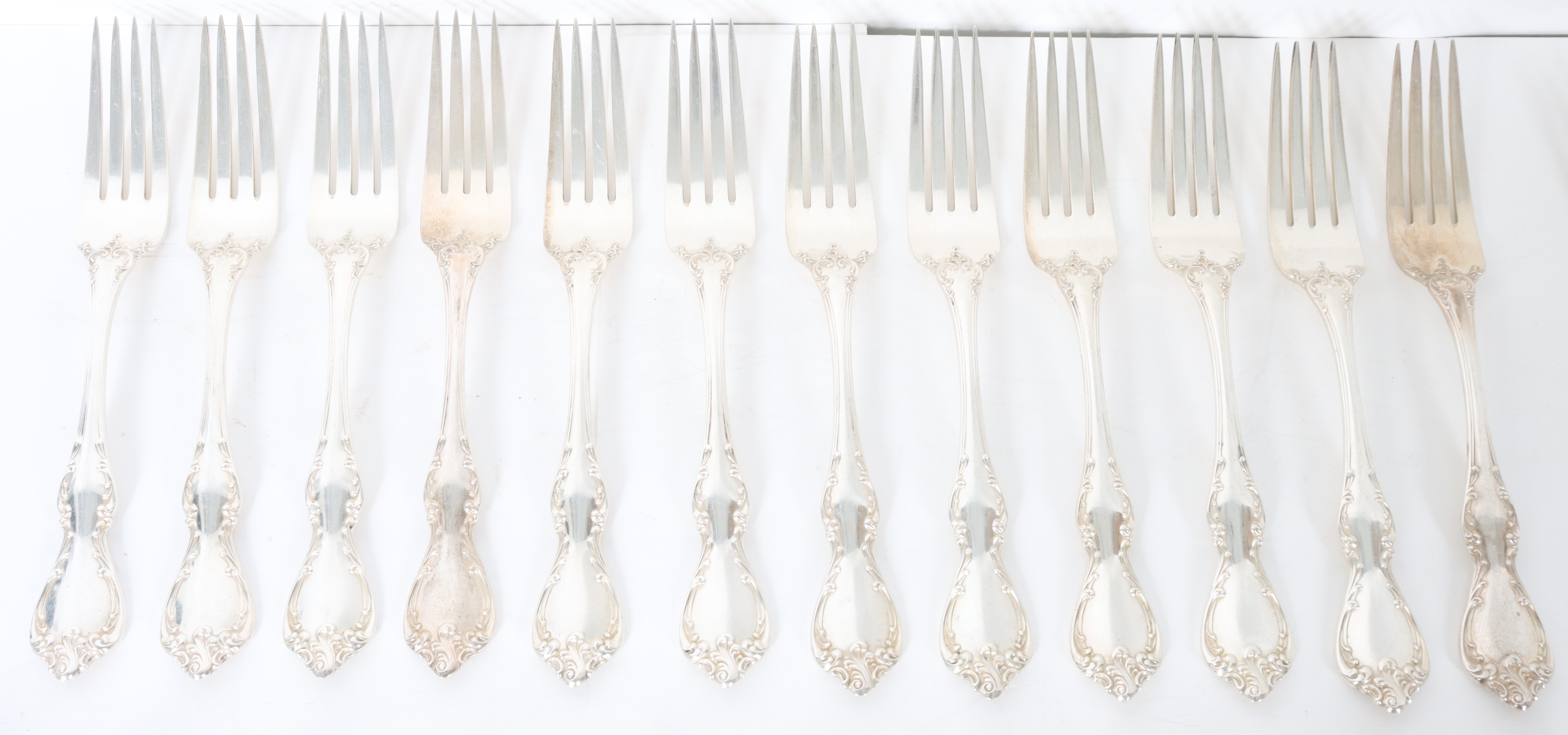 (51) Pc 1959 Towle Sterling Silverware Set, 81 OZT - Image 2 of 11