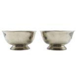 (2) Revere Style Sterling Silver Bowls 18.18 ozt