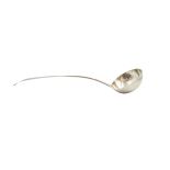 Rare 19th C. Georgian Sterling Punch Ladle 6.5 ozt