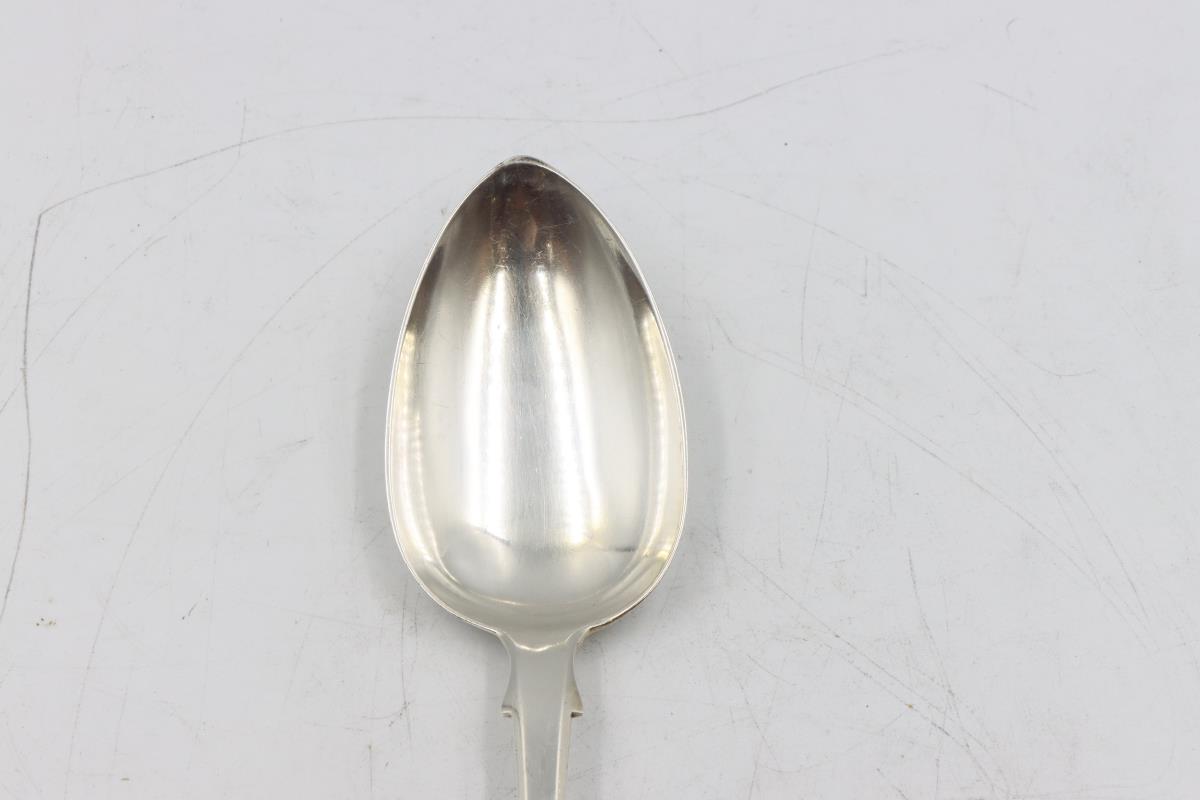 English Georgian Sterling Silver Spoon 3.86 ozt - Image 6 of 17