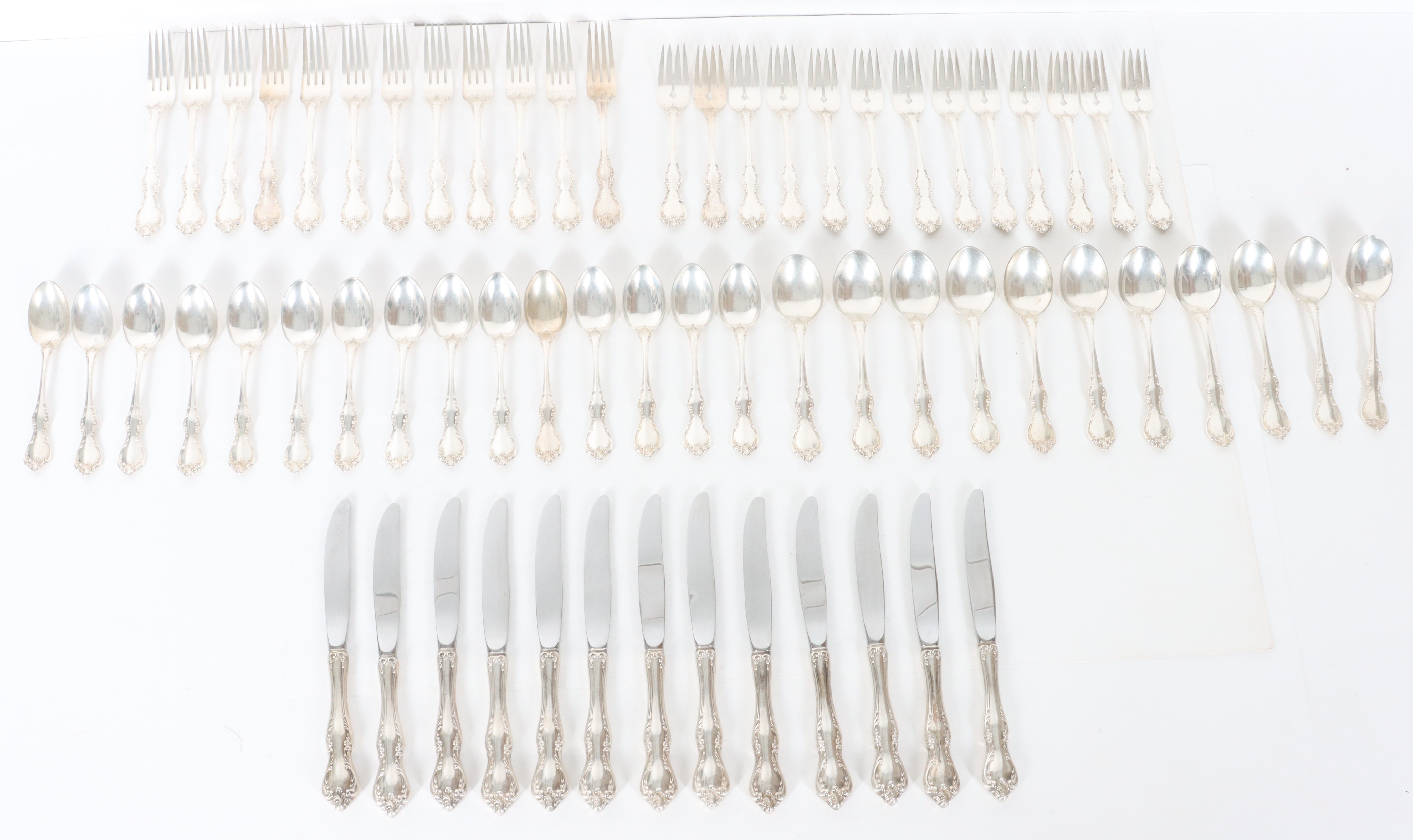 (51) Pc 1959 Towle Sterling Silverware Set, 81 OZT