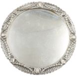 19C English Sterling Silver Salver 6.3 ozt