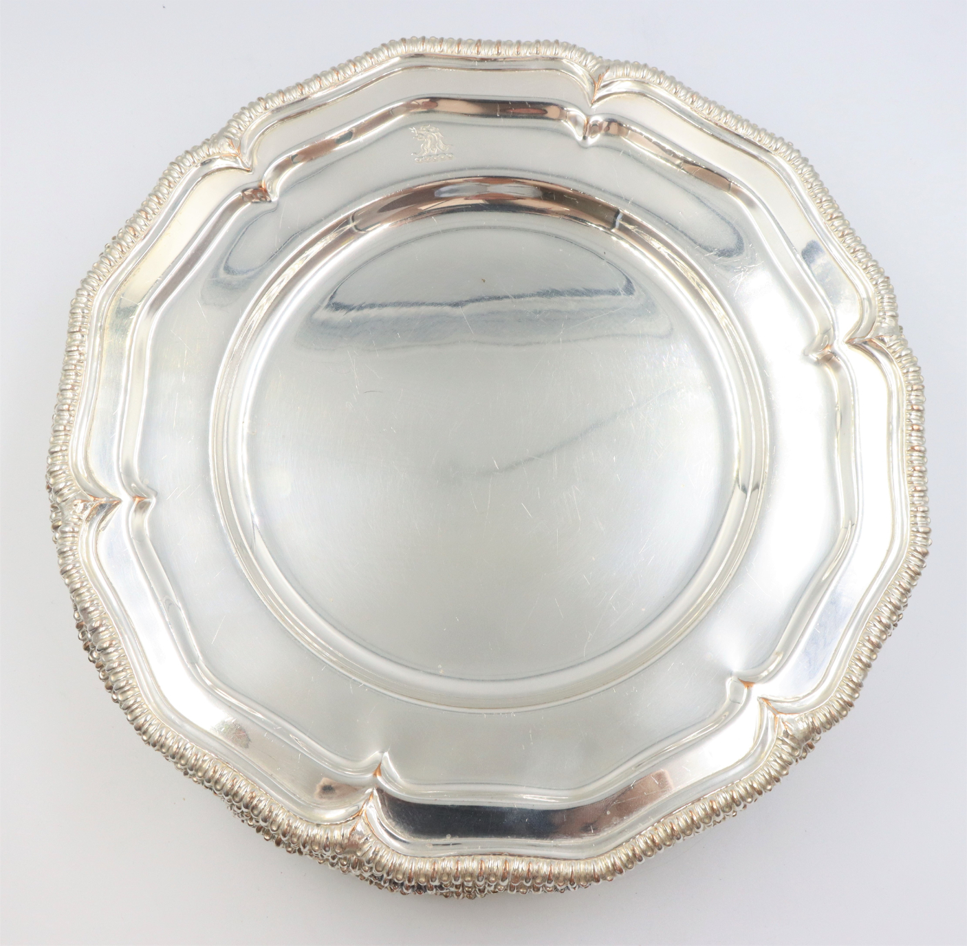 (12) Sheffield Silver Plate Service Plates - Image 5 of 10