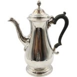 English Sterling Coffee Pot, 31.7 ozt