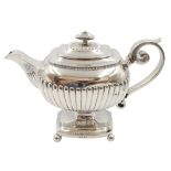 18/19th C. English Sterling Tea Pot 27.2 ozt