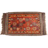 Vintage Turkish Kilim Wool Rug