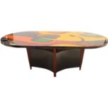 Benjamin Le for Axis Furniture Post-Modern Dining Table.