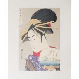 Kitagawa Utamaro Japanese Woodblock Print