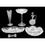 (6) Pcs of Miscellaneous Crystal Glass