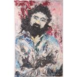 Jerry Garcia 1980's Oil Painting Attributed