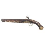 Antique Flintlock Holster Pistol
