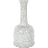 Late Qing Dynasty Celadon Crackleware Vase