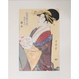 Kitagawa Utamaro Japanese Woodblock Print