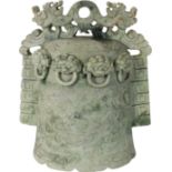 Palatial Chinese Carved Jade Sculpture