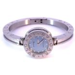 Bulgari B.Zero1 Diamond MOP Dial Bangle Watch