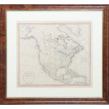 North America Map 1811