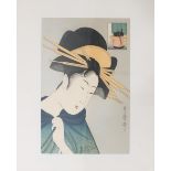 Kitagawa Utamaro Japanese Woodblock Print