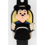 Kinderarmbanduhr "Mickey Mouse", Kunststoff, Hut und Kopf über digitaler Anzeige beweglich, nicht f