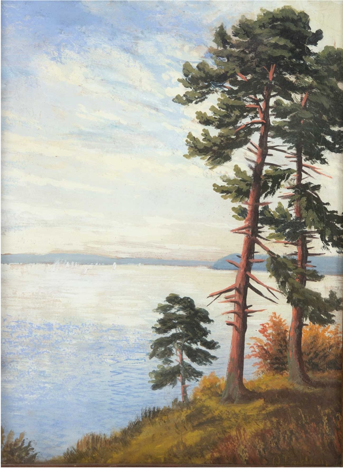 Facklam, Wilhelm (1893 Upahl bei Grevesmühlen-1972 Winkelhaid bei Nürnberg) "Segler auf der Ostsee