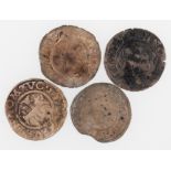 5 Münzen, Stralsund um 1550