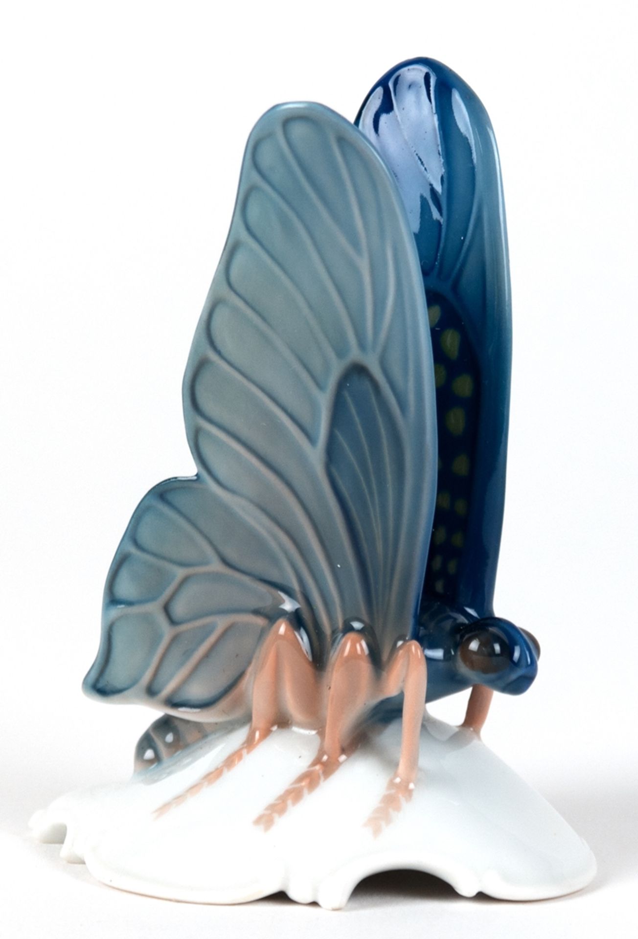 Figur "Schmetterling", Rosenthal, Selb-Bavaria,  Entwurf Karl Himmelstoß um 1923, Modell-Nr. 639, p