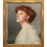 Fuks, Alexander (1863 Nikolaev/Rußl.- 1927 München) "Porträt einer Dame", Öl/ Lw., sign. u.l., link