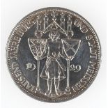 3 Reichsmark, Deutsches Reich, 1929 E, 1000 Jahre Meißen