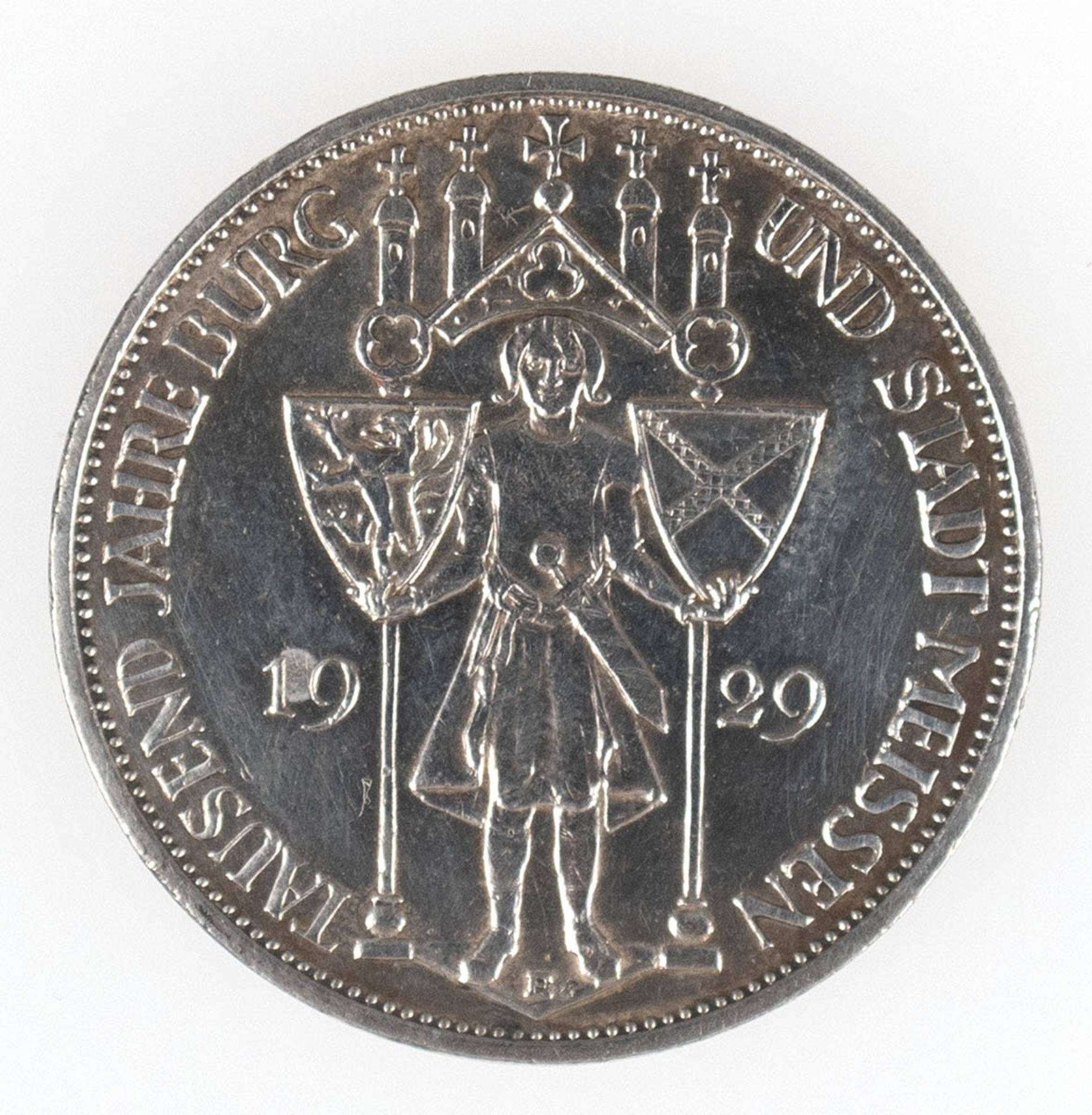 3 Reichsmark, Deutsches Reich, 1929 E, 1000 Jahre Meißen