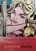 Lichtenstein, Roy (1923-1997) Plakat-Die Retrospektive", Haus der Kunst München, 8. Januar 195, 117