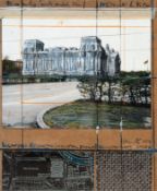 Javacev, Christo (1935 Gebrowo/ Bulgarien-2020  New York) "Wrapped Reichstag", Multiple, sign. u.r.
