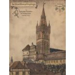 Rischert, Hannes (1901 München-1984 Diessen) "Ordens-Schloß zu Königsberg-Sitz der letzten Hochmeis