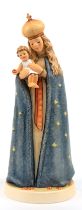 Goebel-Figur "Millennium Madonna", signiert M.J. Hummel, limitiert 2918/7500, H. 25,5 cm